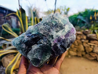Natural Watermelon Fluorite Cobbed Specimens x 4 From Namibia - Toprock Gemstones and Minerals 