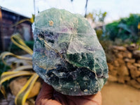 Natural Watermelon Fluorite Cobbed Specimens x 4 From Namibia - Toprock Gemstones and Minerals 