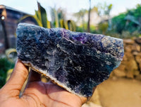 Natural Watermelon Fluorite Cobbed Specimens x 4 From Namibia - Toprock Gemstones and Minerals 