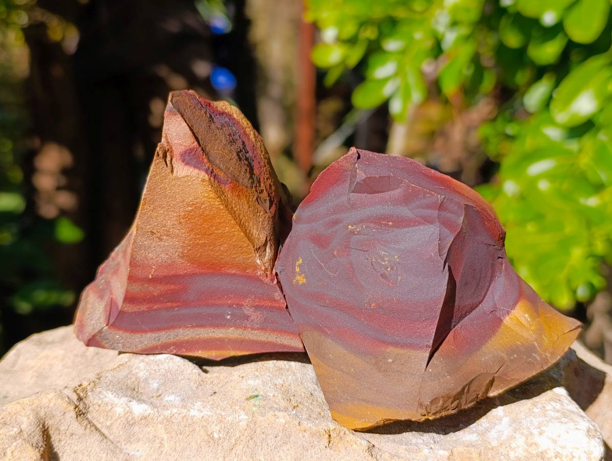 Natural Nguni Jasper Cobbed Specimens x 12 From Prieska, South Africa - Toprock Gemstones and Minerals 