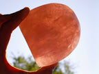 Polished Gemmy Rose Quartz Standing Free Forms x 2 Ambatondrazaka, Madagascar - Toprock Gemstones and Minerals 