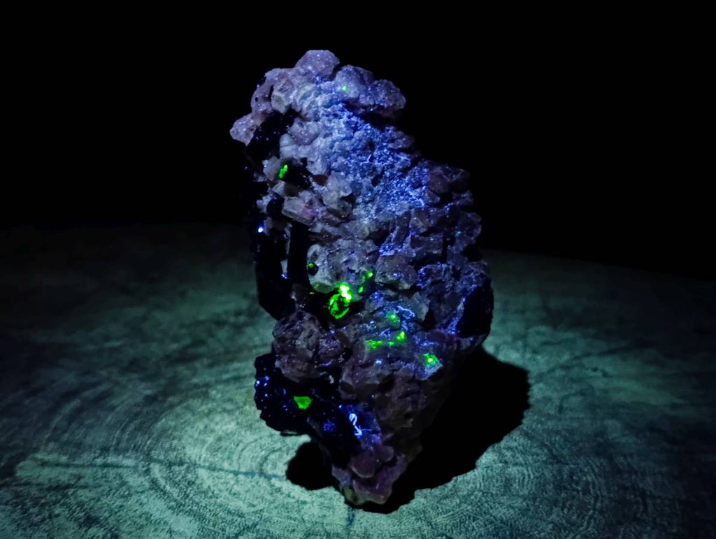 Natural Schorl Black Tourmaline, Smokey Quartz and Hyalite Opal Specimens x 3 From Erongo, Namibia - Toprock Gemstones and Minerals 