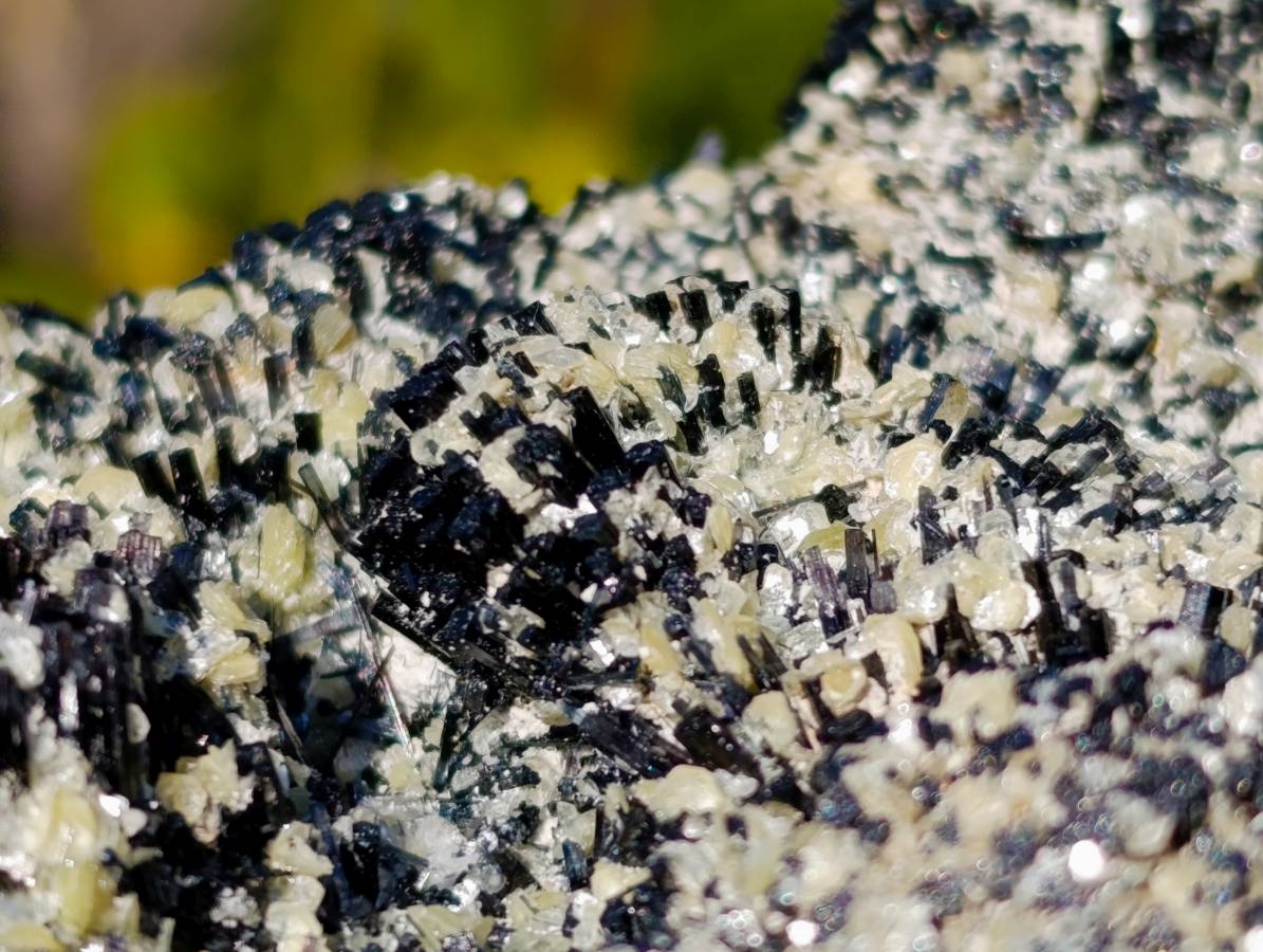 Natural Schorl Black Tourmaline, Smokey Quartz and Hyalite Opal Specimens x 3 From Erongo, Namibia - Toprock Gemstones and Minerals 