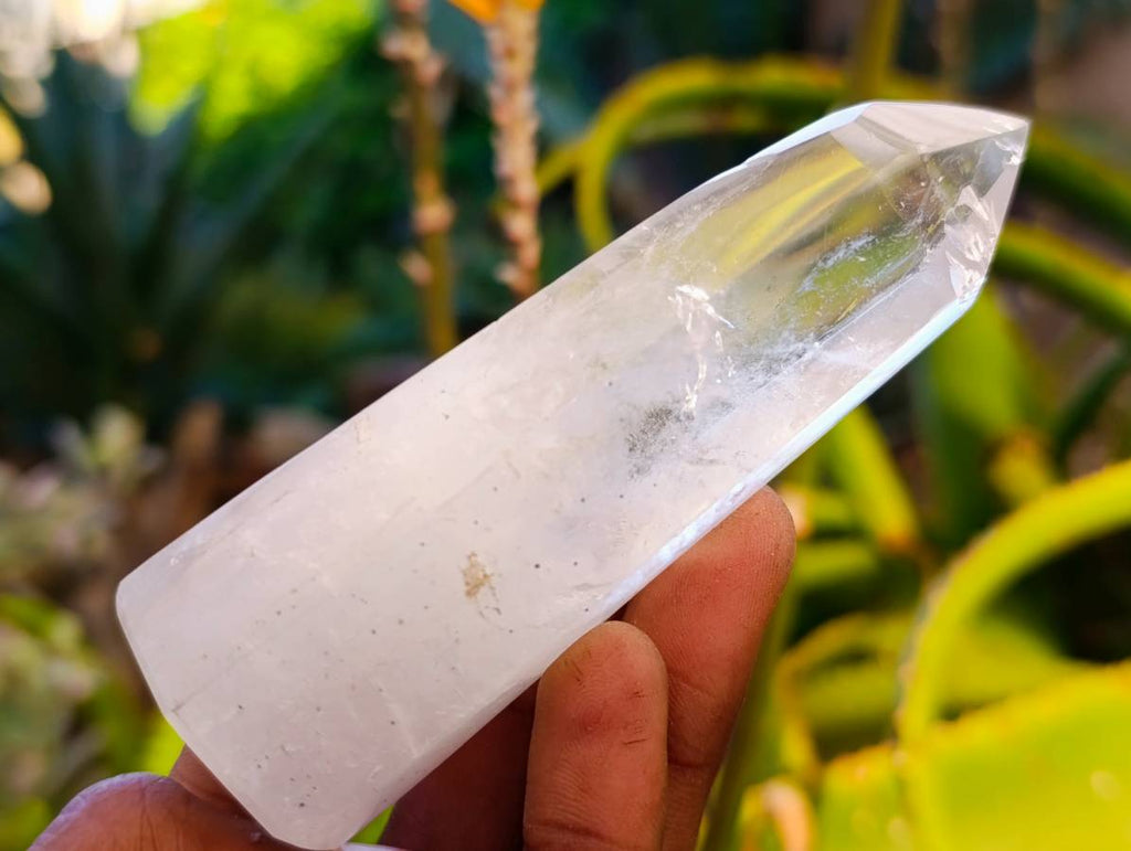 Polished Clear Quartz Crystals x 12 From Madagascar - Toprock Gemstones and Minerals 