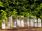 Polished Clear Quartz Crystals x 12 From Madagascar - Toprock Gemstones and Minerals 