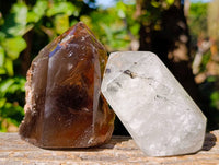 Polished Mix of Selected Quartz Crystals x 6 From Madagascar - Toprock Gemstones and Minerals 