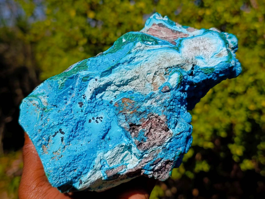 Natural Botryoidal Malacolla Specimen x 1 From Kulukuluku, Congo - Toprock Gemstones and Minerals 