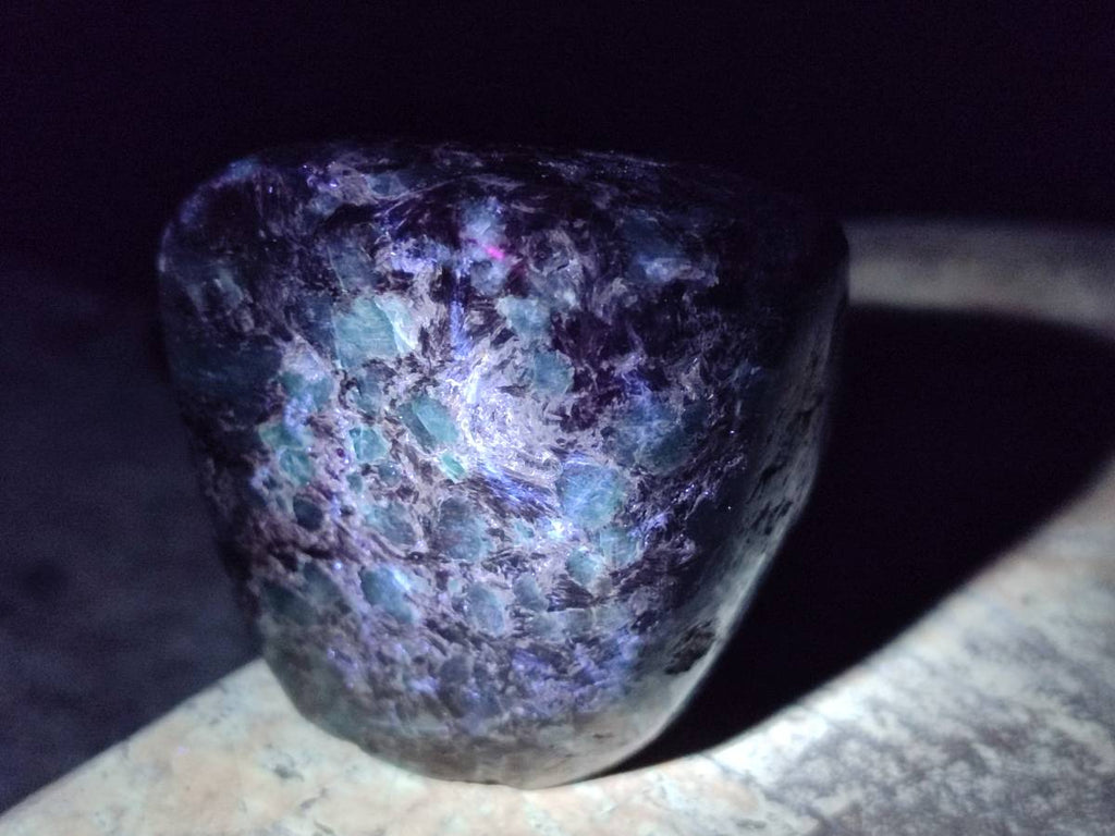 Polished Emerald Mica 'Mutokolite' Standing Free Forms x 3 From Mutoko, Zimbabwe - Toprock Gemstones and Minerals 