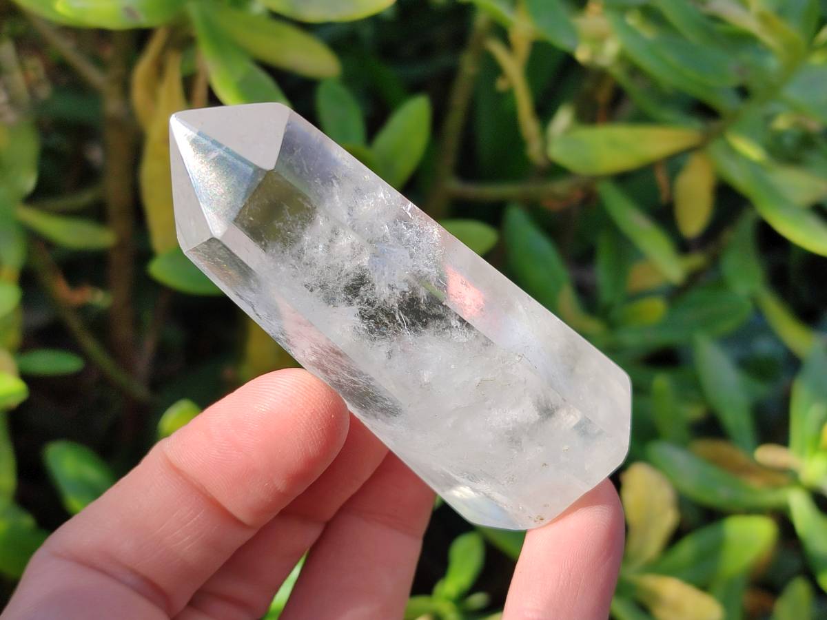 Polished Clear Quartz Crystals x 12 From Madagascar - Toprock Gemstones and Minerals 