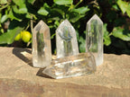 Polished Clear Quartz Crystals x 12 From Madagascar - Toprock Gemstones and Minerals 
