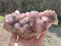 Natural Amethyst Spirit Quartz Clusters x 2 From Boekenhouthoek, South Africa - Toprock Gemstones and Minerals 