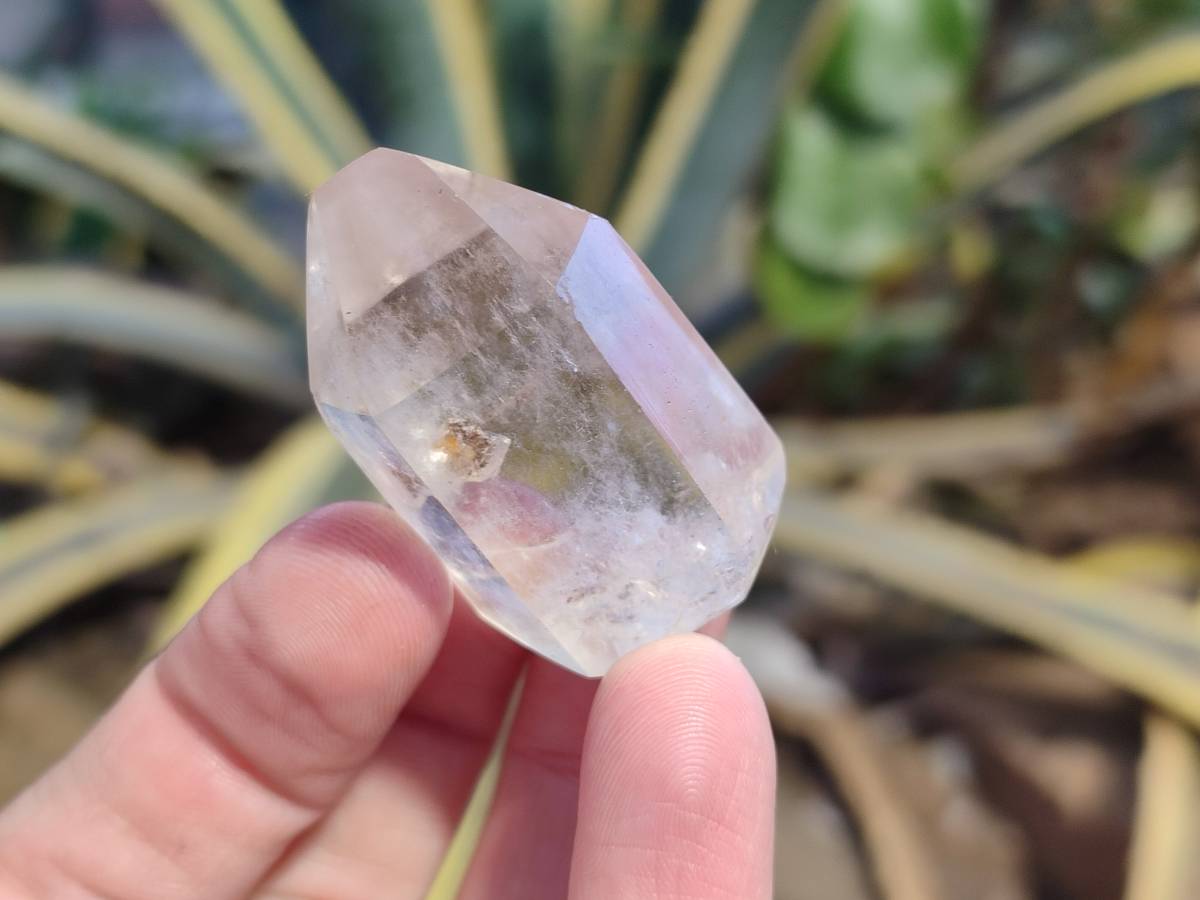 Polished Smokey Wispy Phantom Quartz Crystals x 20 From Anzojorabe, Madagascar - Toprock Gemstones and Minerals 