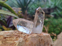 Polished Smokey Wispy Phantom Quartz Crystals x 20 From Anzojorabe, Madagascar - Toprock Gemstones and Minerals 