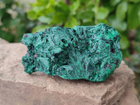 Natural Silky Malachite Specimens x 6 From Kasompe, Congo - Toprock Gemstones and Minerals 