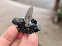 Natural Schorl Black Tourmaline Specimens x 24 From Namibia - Toprock Gemstones and Minerals 