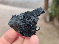 Natural Schorl Black Tourmaline Specimens x 24 From Namibia - Toprock Gemstones and Minerals 