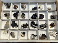 Natural Schorl Black Tourmaline Specimens x 24 From Namibia - Toprock Gemstones and Minerals 