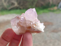 Natural Amethyst Spirit Quartz Clusters x 12 From Boekenhouthoek, South Africa - Toprock Gemstones and Minerals 