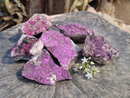 Natural Salrose Cobaltion Dolomite Specimens x 6 From Kakanda, Congo - Toprock Gemstones and Minerals 