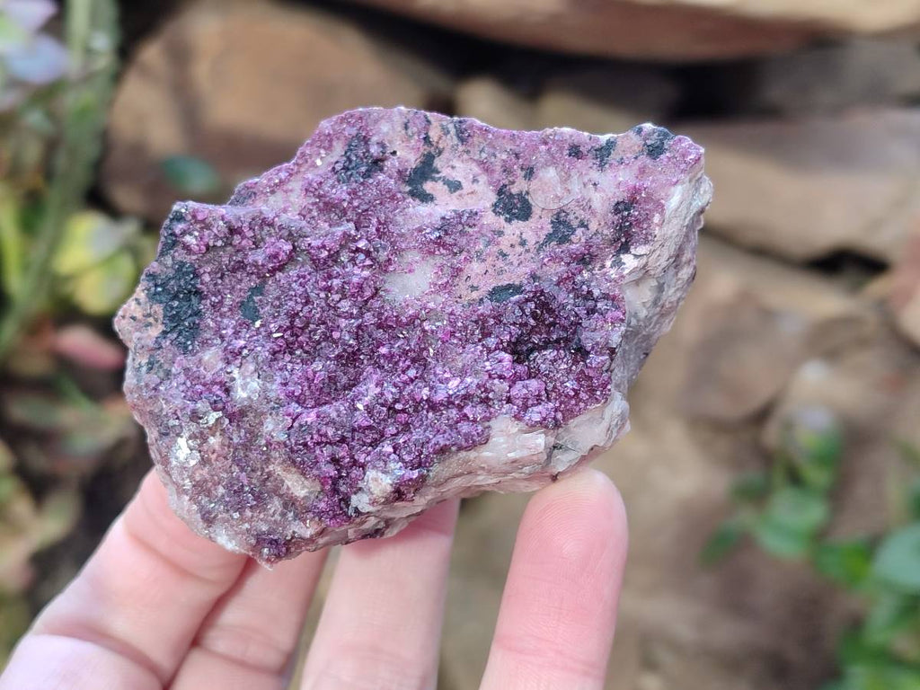 Natural Salrose Cobaltion Dolomite Specimens x 6 From Kakanda, Congo - Toprock Gemstones and Minerals 