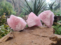 Natural Cobbed Rose Quartz Specimens x 24 From Northern Cape, South Africa - Toprock Gemstones and Minerals 