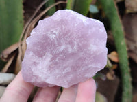 Natural Cobbed Rose Quartz Specimens x 24 From Northern Cape, South Africa - Toprock Gemstones and Minerals 