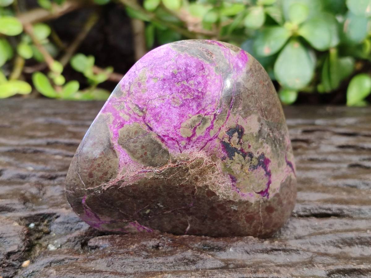 Polished Stichtite Free Forms x 6 From Barberton, South Africa - Toprock Gemstones and Minerals 