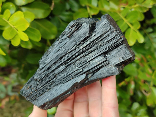 Natural Schorl Black Tourmaline Specimens x 3 From Namibia - Toprock Gemstones and Minerals 