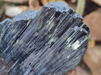 Natural Schorl Black Tourmaline Specimens x 3 From Namibia - Toprock Gemstones and Minerals 