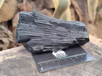 Natural Schorl Black Tourmaline Specimens x 3 From Namibia - Toprock Gemstones and Minerals 