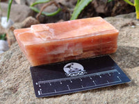 Natural Sunset Orange Calcite Specimens x 6 From Spitzkop, Namibia - Toprock Gemstones and Minerals 