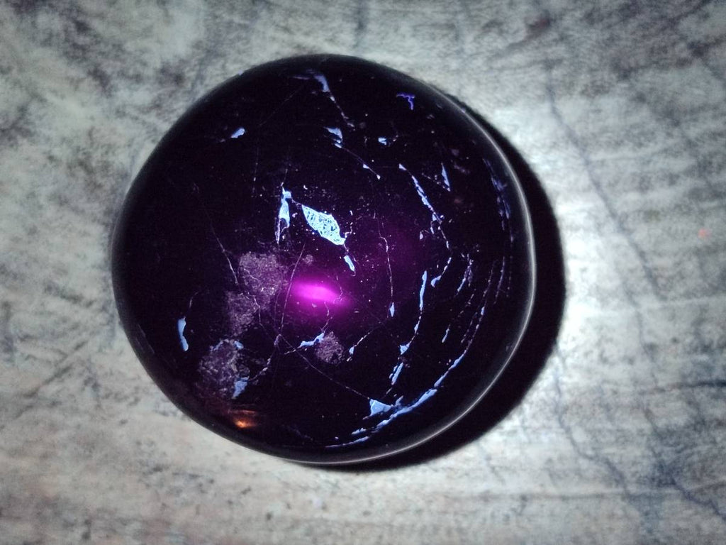 Polished Black Tourmaline Palm Stones x 6 From Madagascar - Toprock Gemstones and Minerals 