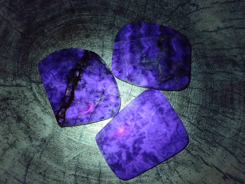 Polished Watermelon Fluorite Free Forms x 12 From Uis, Namibia - Toprock Gemstones and Minerals 