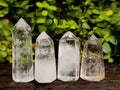 Polished Clear Quartz Crystals x 12 From Madagascar - Toprock Gemstones and Minerals 