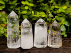 Polished Clear Quartz Crystals x 12 From Madagascar - Toprock Gemstones and Minerals 