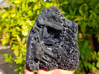 Natural Schorl Black Tourmaline Specimen x 1 From Erongo, Namibia