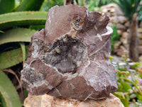 Natural Smokey Quartz Matrix Geode Specimen x 1 From Brandberg, Namibia