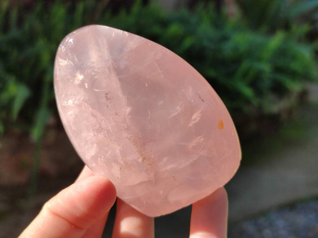 Polished Gemmy Star Rose Quartz Standing Free Forms x 4 Ambatondrazaka, Madagascar - Toprock Gemstones and Minerals 