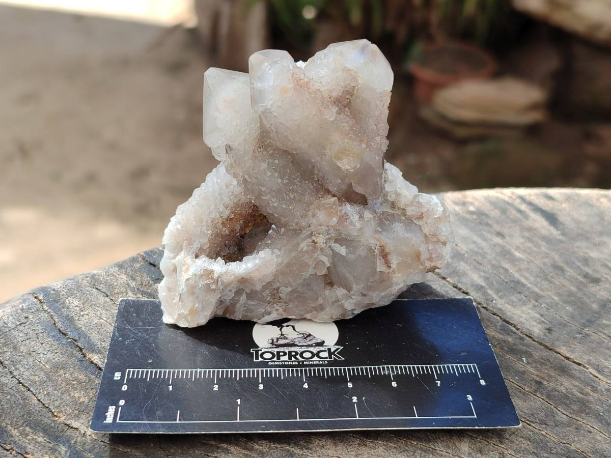 Natural Limonite Coated Fairy Spirit Quartz Clusters x 12 From Boekenhouthoek, South Africa - Toprock Gemstones and Minerals 
