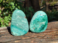 Polished Emerald Mtorolite Free Forms x 12 From Mutorashanga, Zimbabwe
