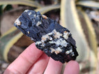 Natural Schorl Black Tourmaline Specimens x 12 From Erongo, Namibia - Toprock Gemstones and Minerals 