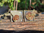 Hand Made Ammonite Pendants Set in Resin - Sold Per Item - From Southern Africa - Toprock Gemstones and Minerals 