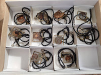 Hand Made Ammonite Pendants Set in Resin - Sold Per Item - From Southern Africa - Toprock Gemstones and Minerals 