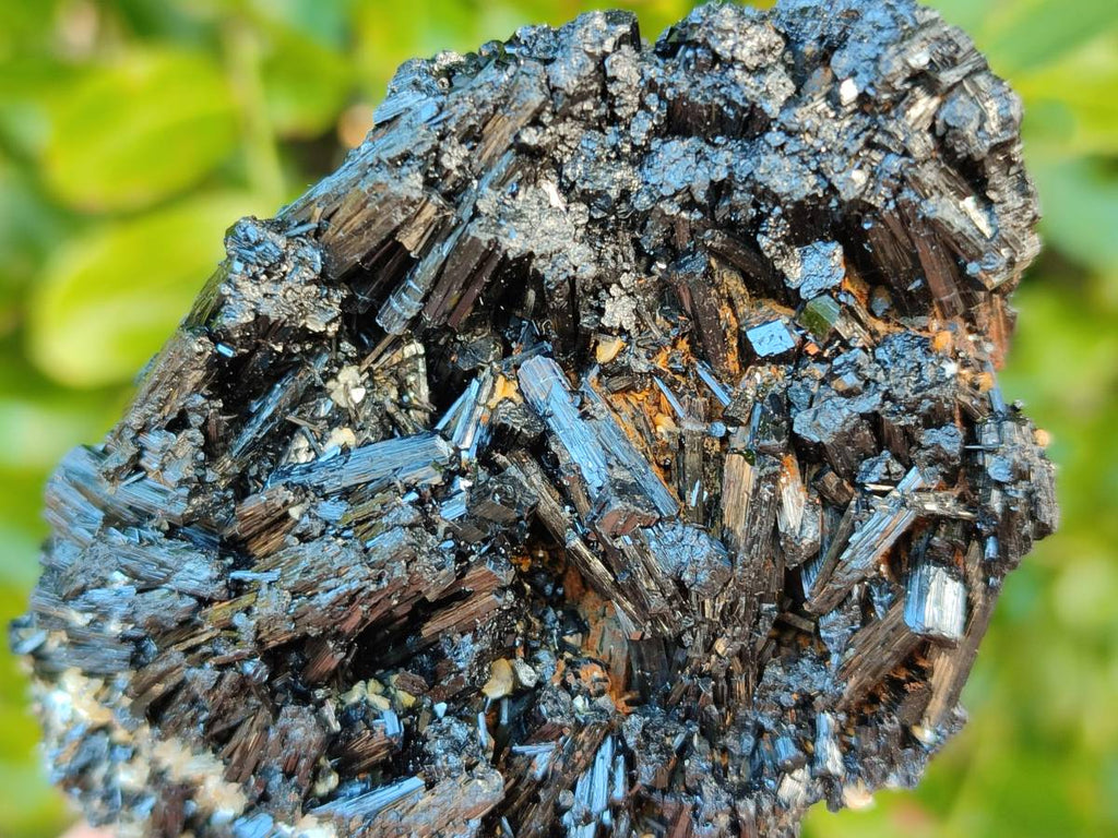Natural Schorl Black Tourmaline Specimens x 6 From Erongo, Namibia - Toprock Gemstones and Minerals 