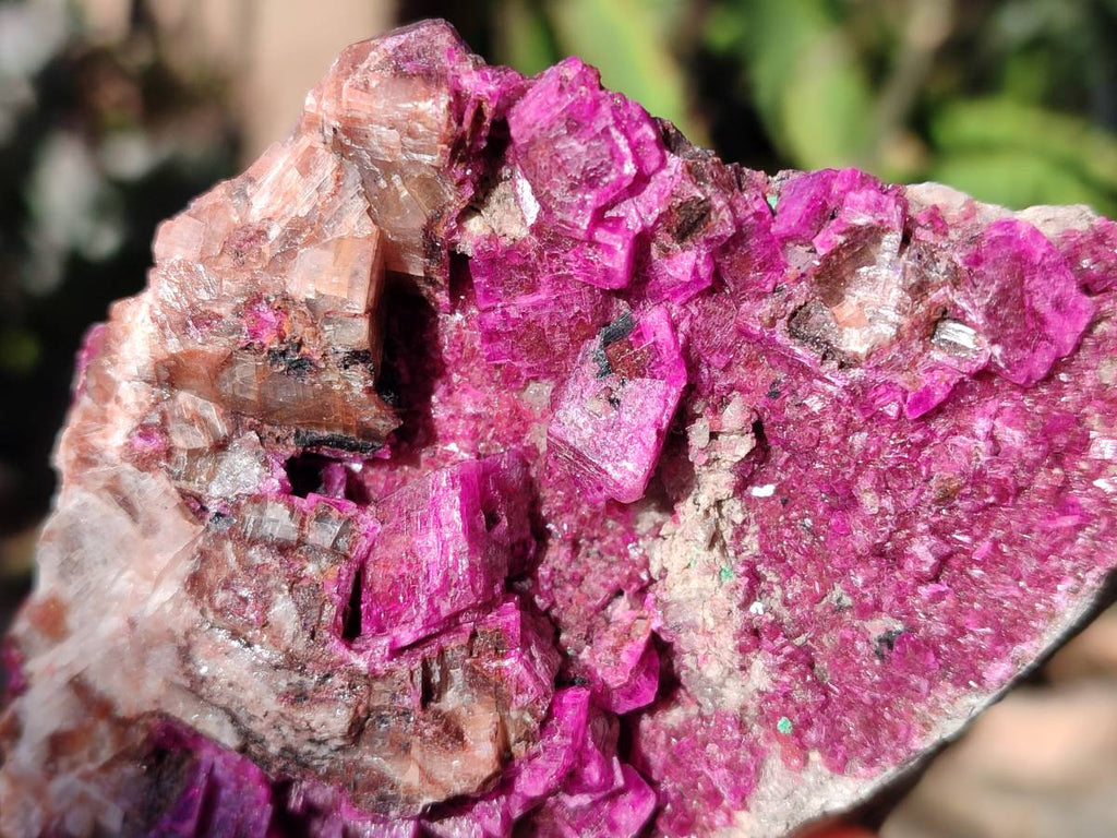 Natural Drusy Salrose on Dolomite Matrix Specimens x 4 From Kakanda, Congo - Toprock Gemstones and Minerals 
