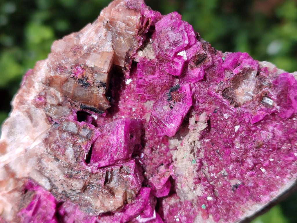 Natural Drusy Salrose on Dolomite Matrix Specimens x 4 From Kakanda, Congo - Toprock Gemstones and Minerals 