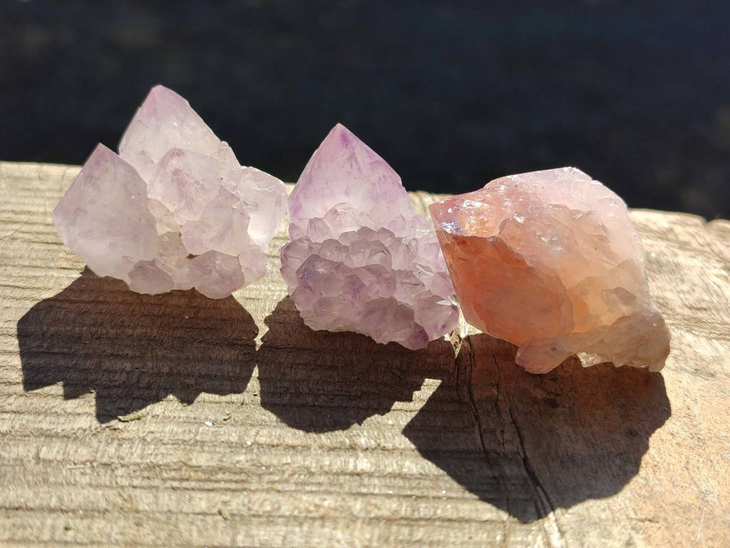 Natural Amethyst Spirit Quartz Crystals x 35 From Boekenhouthoek, South Africa - Toprock Gemstones and Minerals 