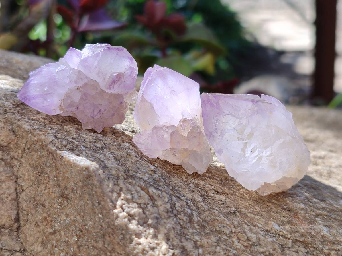 Natural Amethyst Spirit Quartz Crystals x 35 From Boekenhouthoek, South Africa - Toprock Gemstones and Minerals 