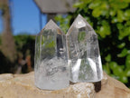Polished Clear Quartz Crystals x 12 From Madagascar - Toprock Gemstones and Minerals 