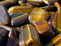 Polished Tiger's Eye Tumbled Stones x 2.7 Kg Lot From Prieska, South Africa - Toprock Gemstones and Minerals 